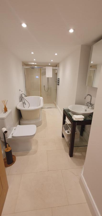 Garden Flat Apartment Bath Bagian luar foto